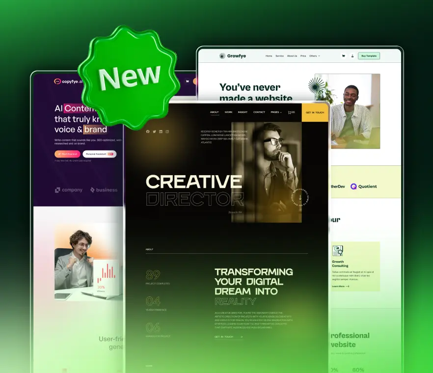 Access 40+ Premium Templates