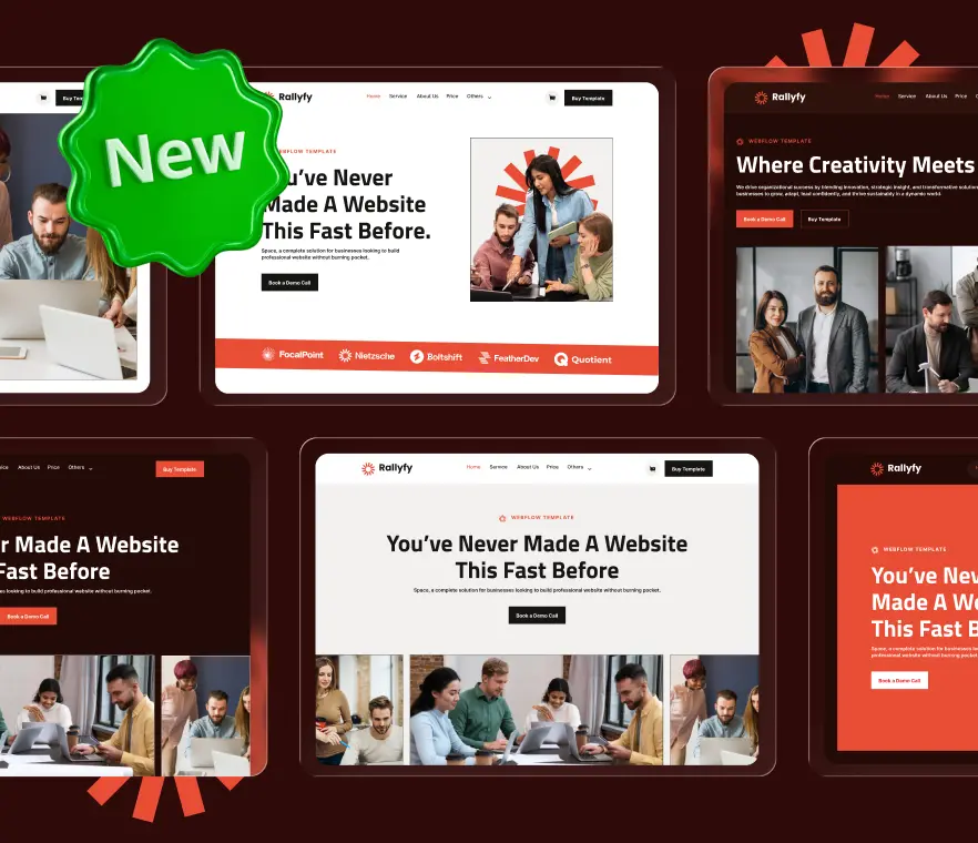 Rallyfy Library: 300+ Components